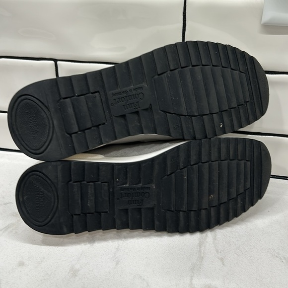 Finn Comfort Sarnia Nero Suede Leather Grey Sneakers Shoes Women’s 7.5 - Picture 12 of 16